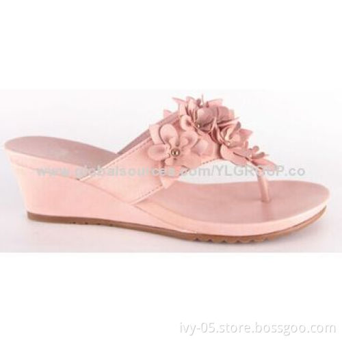 Ladies' sandals with beautiful stones, popular designs, made of PU upper and TPR solesNew